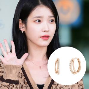 [아이유 PICK] J e te 14K 귀걸이 (JJJTEQ1BS054R4000)