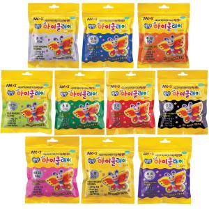 아모스 탱탱 아이클레이 50g 10색 세트