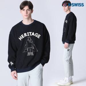 K-SWISS] 헤리티지 양털 맨투맨