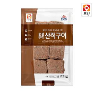 사조오양 숯불구이맛 고기산적 1kg 너비아니 떡갈비