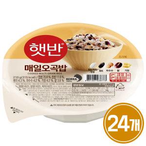 CJ 제일제당 햇반 매일오곡밥 210g x 24개