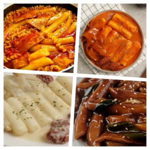 얌얌푸드 떡볶이 분말소스 로제 크림 순한맛 짜장맛 500g 8종