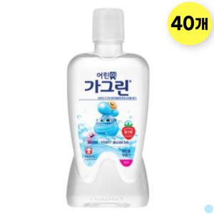 어린이 키즈 가그린 무알콜 가글 딸기향 380ml 40개