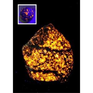 요퍼라이트 빛나는 돌 유펄라이트 화염석 광석 운석 야광 천연 과학 소다라이트