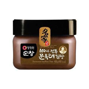 청정원 100년 전통 문옥례 된장 450g 엄마손맛 한식 반찬 만능소스 밥도둑