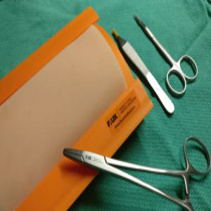 [Faux] 7종 기구 포함 Suture tray Kit 봉합 연습 의대생 훈련 제품