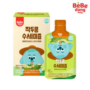 베베당 작두콩수세미즙 30ml x 15포 / 유아 어린이 작두콩차 수세미