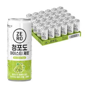 맥널티 청포도 아이스티 제로 캔 240ml x 30_MC