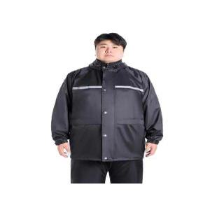 빅사이즈 우의 남성용 비옷 전신 더블 바지 코트 세트 방수 통기성 5XL 6XL 7XL