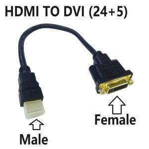 dvi케이블 HDMI-DVI 케이블 M/F 수-암 비디오 어댑터 코드 HDMI-DVI-I 24 5 HDTV LCD DVD PC용