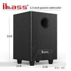 Ibass 고출력 패시브 서브 우퍼 홈 앰프 자동차 스테레오 스피커 포함 SW 베이스 출력 시어터 HIFI 시스템