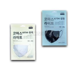 KF94 새부리형 코마스라이트 마스크 대형 검은색 50매