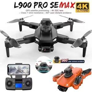 가용 L900 Pro SE MAX 드론 GPS 4K 와이파이 FPV 카메라 360 장애물 회피 브러시리스 모터 RC 쿼드콥터 미니 소형