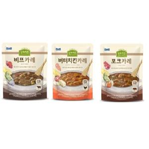 상하키친 슬로우 키친 카레 170g x 10 개 (선택 : 비프, 치킨, 포크 )