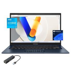 ASUS Vivobook 학생 및 비즈니스용 노트북, 14인치 FHD 마이크로 엣지 디스플레이, 12세대 코어 i3-1215U(