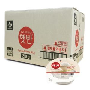 CI[식품(쌀/잡곡)]CJ 햇반 둥근햇반 210g x 36개