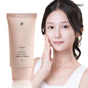 샤비 프로바이오 리프레쉬 톤업크림 50g/ 미백 주름개선 진주담은 광채 커버 톤업