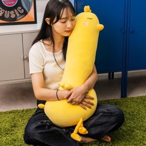 토이웍스 KC정품 병아리 꿀잠 바디필로우 인형 70cm