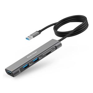 베이직기어 USB 3.0 허브 5in1 멀티포트 BG-UH3