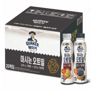 CI[식품(음료)]퀘이커 마시는 오트밀 50g x 20 - 그레인  서리태