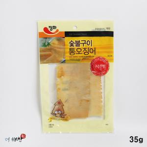 마른안주류 [더해찬] 정화 숯불구이통오징어35g