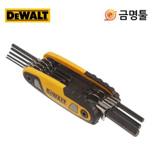 디월트 DWHT70263 육각렌치 8pcs 1.5-8mm 접식렌치 포켓렌치