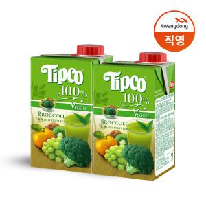 [본사직영] 팁코 브로콜리 혼합주스 500ml x 12팩