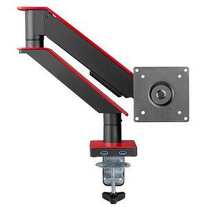 [엔산마운트]엔산 BGA-5 레드 싱글 모니터암 거치대 15~32적용