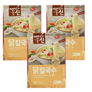 동원 면발의신 닭칼국수 234g x 3개_MC