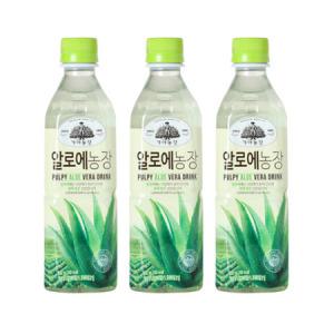 웅진 가야농장 알로에 주스 500mL 페트 20개입 무료배송