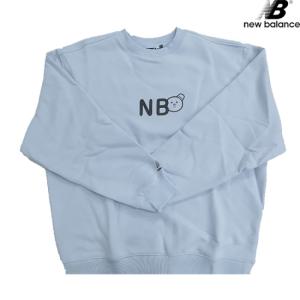 뉴발란스 NBNCB4L023-LB NBxNoritake 스노우맨 기모 맨투맨 남녀공용 긴팔티 맨투맨