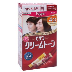 비겐크림톤 40G 염색약 자연밤색(4G) 새치커버