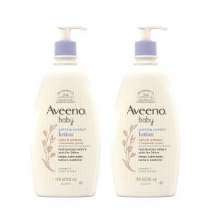 Aveeno Baby 아비노 베이비 카밍 컴포트 라벤더 앤 바닐라 로션 532mlx2팩