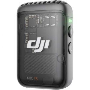 DJI Mic 2 송신기 무선 마이크 지능형 노이즈캔슬링 14시간 내부 녹음 6시간 배터리 자석 부착 블루투스