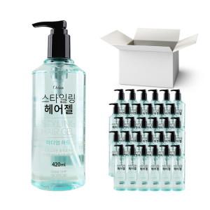 스타일링 헤어젤 1박스 (420ml X 30개)