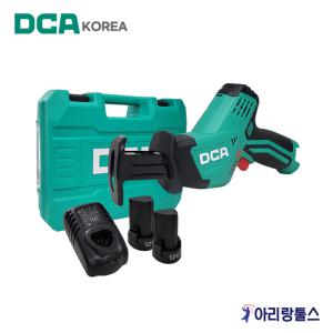 DCA ADJF15EK 12V 무선 컷소 2.0Ah 배터리 2팩 고속충전기 케이스세트 C12 HZ동급 카본모터