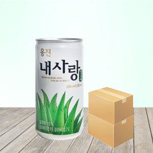 웅진 내사랑 알로에 180ml X 60캔(2박스)/과일 주스