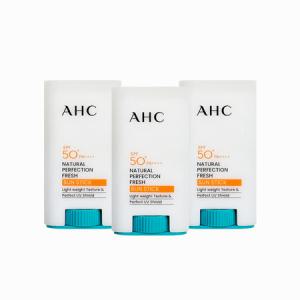 [무료배송] AHC 내추럴 퍼펙션 프레쉬 선스틱 17g (SPF50+) 3개