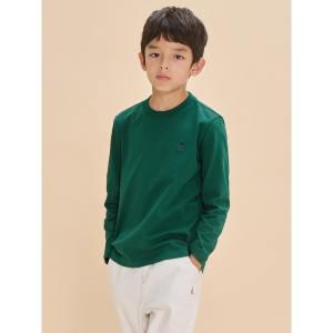 [BEANPOLE KIDS] [BEANPOLE KIDS] [Essential] 수피마 긴팔 티셔츠  그린 (BI4741UE2M) (BI4741UE2M)