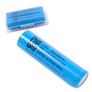 HC 18650 충전지 KC인증 2개입 재사용 긴수명 건전지 리튬이온 2000MAH