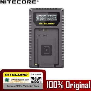 Nitecore UCN5 카메라 충전기 지능형 듀얼 슬롯 usb 빠른 충전 LP-E17 야외 휴대용 충전기