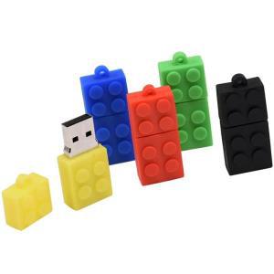 JASTER 장난감 벽돌 USB 2.0 플래시 드라이브, 실리카겔 빌딩 블록, 펜 실제 용량 스틱, 16GB, 어린이 선물