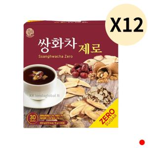 송원 우리차 쌍화차 제로 음료 차 건강 선물 30T X 12