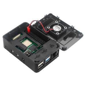 Raspberry Pi 4 모델 B 8G 1 RAM 케이스 선풍기 방열판 전원 어댑터 옵션, TF 카드, RPI