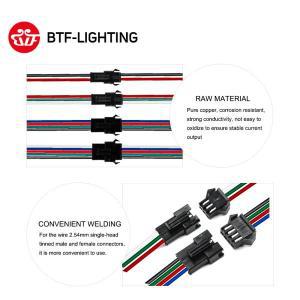 JST 커넥터 SM 수 및 암, WS2812B, 5050 3528 LED 조명 스트립용, 5 2 3 4