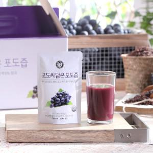 포도씨 담은 포도즙 100ml 50팩 2박스 포도씨 추출액 10% 함유