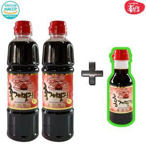 홍게간장 900ml 2EA + 200ml 사은 이정현 편스토랑 만능 맛간장 홍일 맛장