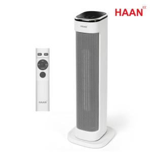 초저소음 PTC 타워형 리모컨 온풍기 사무실용 거실용 전기히터 HAAN-P6000