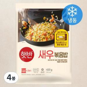 비비고 새우볶음밥 (냉동), 210g, 4봉 one option