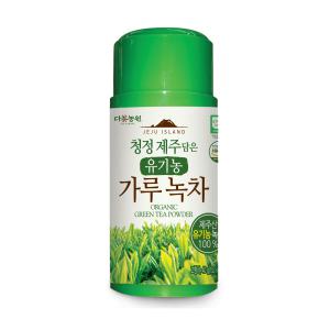 다농원 청정 제주담은 유기농 가루녹차 40g